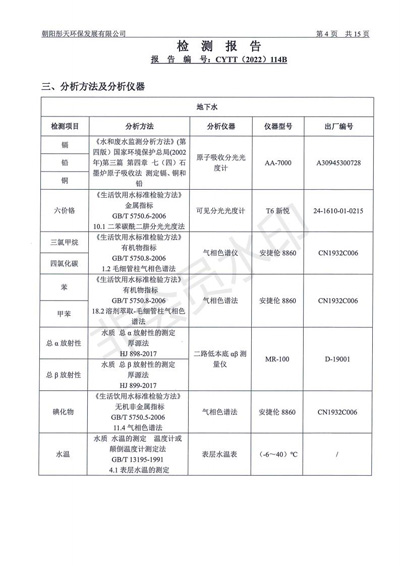 新华钼业2022年二季度废水检测公示(图6)